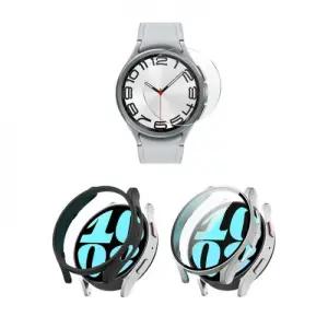 갤럭시워치6 44MM 하드 케이스+강화유리 필름