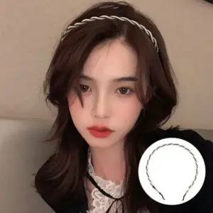 헤어밴드 ELH 011 꽈배기 진주 꽈배기 진주 elh 011