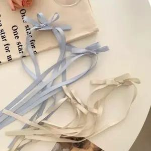 땋은머리 장식 헤어끈 머리끈 크루 포니테일 리본끈 헤어끈 여성머리끈 여성헤어끈