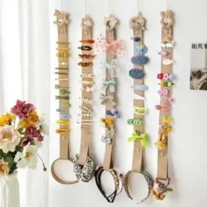 핀정리대 우드 정리 머리핀정리대 머리띠 헤어핀홀더 헤어핀홀더 핀정리대 유아헤어핀