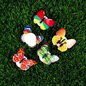 아이방 인테리어 LED 나비 입체 벽스티커 야간 조명 벽장식