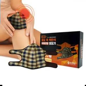 무릎찜질기 참숯 옥 맥반석