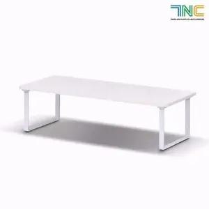 [셀러에이드]09W 화이트 모니터받침대 싱글형 7NC