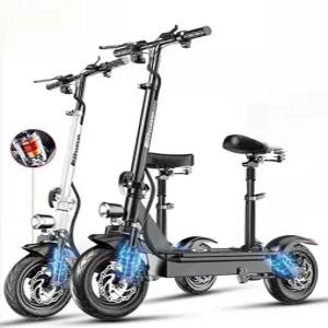 배터리 전동킥보드 성인용 접이식 가속기 전기퀵보드 대리기사 휴대용 소형 브레이크 스쿠터