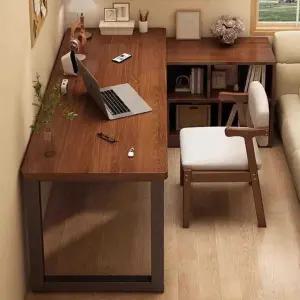 원목 기역자 책상 코너 기억자 엘자 사무용 ㄱ자 기억