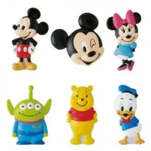 미키마우스 냉장고자석 마그네틱 6개 세트 서류클립 인테리어자석 메모꽂이