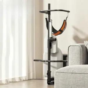 전동 허리 견인기 굽은등 의자 자동 좌식 허리디스크 기계