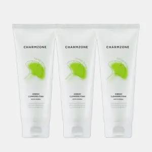 참존 징코 내츄럴 클렌징폼 저자극 페이셜 워시 세안제 200ml 3개