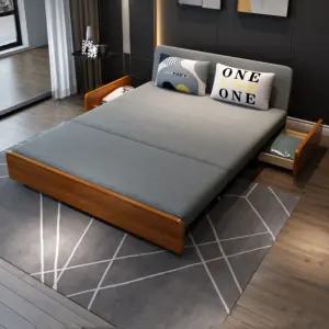 원목 침대 소파베드 접이식쇼파베드 3인용 2인용