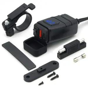 오토바이 스쿠터 휴대폰 스마트폰 고속 충전기 C87