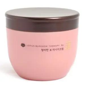 피부 속까지 깨끗하게 연꽃추출물 마사지 크림 300g