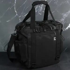 젼면 지퍼 포켓 버클 스트랩 캐주얼 토트크로스백 옆으로매는가방 학생메신저백