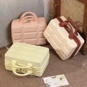 여행 출장 소지품 보호 하드 케이스 토트백 가방 여성토트백 미니손가방 캔버스토트백