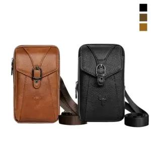 스타일 남녀 학생 메신저백 크로스백 여행용 공용 가죽크로스백 미니가죽크로스백