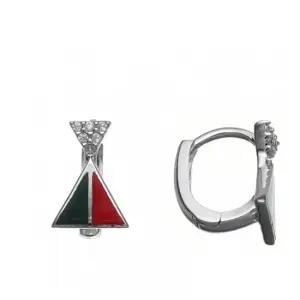 국내제조) 예쁜 트라이앵글 은 귀걸이 도금) 남성팬티 남자팬티 남성사각팬티 트렁크팬티