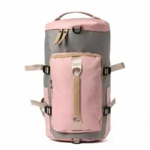 신발수납 백팩 핑크 헬스더플백 운동백팩