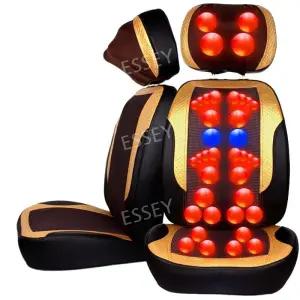 의자형 업그레이드 경추 패드 목 쿠션 포함 시트 안마기 베개 전신