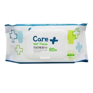 안심간병전용 물티슈 (캡형)80매 캡형 간병 요양병원 종합병원 산후조리원