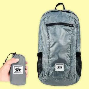 배낭 접이식 운동 백팩 여행 여행용백팩 여행백팩 그레이 가방