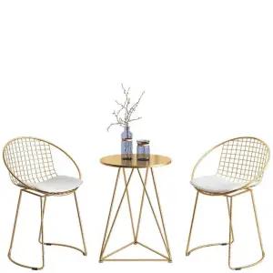 철제 테이블 의자 테이블의자 테라스 세트 원형 의자세트