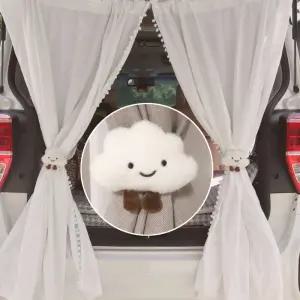 구름인형 커텐집게 커튼끈 차박커텐 주방커튼 커튼봉 타이백 커튼고정