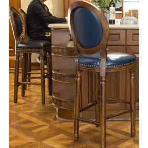 원목 바 의자 북유럽 체어 카페 엔틱 스툴 바텐 바의자 높은