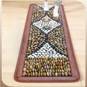 매트 조약돌 발판 자갈 패드 돌지압 발지압판 거실