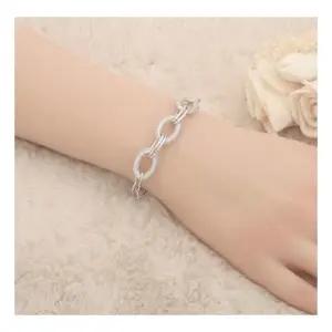 국내제조) 기본 실버 은팔찌 20cm) 은팔찌 여성악세사리 불교팔찌