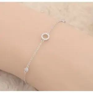 국내제조) 댕글 실버 은팔찌 17cm+3cm) 은팔찌 여성악세사리 여성팔