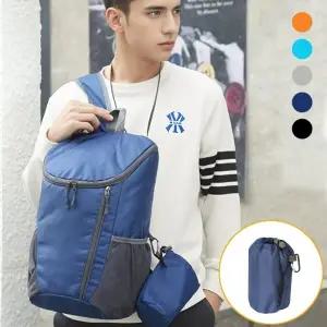 경량 소형 폴딩 카라비너 접이식 백팩 URK-339