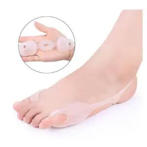 실리콘 발가락 밴드 낱개 1P 엄지 새끼 벌리기 보호대 JAK9+6URC