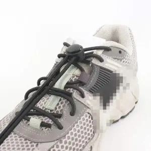 블랙 색상 신발끈 조절 가능한 등산 운동화 끈