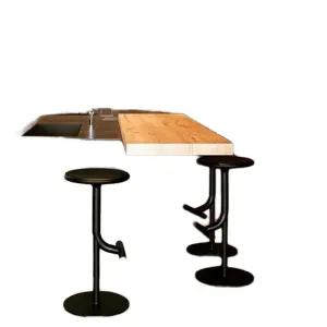 바텐더의자 디자인 바 높은 카페 스툴 블랙 키큰