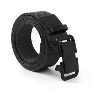 이시아르 블랙 자동버클 캐주얼 벨트 남성벨트 캐주얼벨트 청바지벨트 작업복벨트