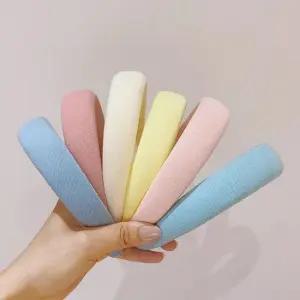 비비드 헤어밴드 와이드 볼륨 헤어띠 파스텔 머리띠 와이드머리띠 헤어띠