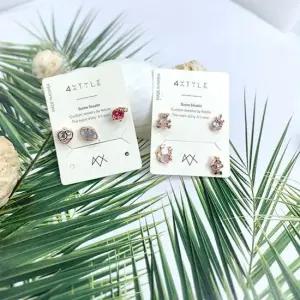 낱개판매) 마이 큐티 피어싱 피어싱 크리스탈귀걸이 럭셔리피어싱 블링 큐빅