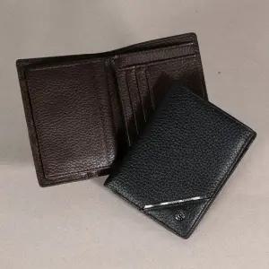 남성 세로형 가죽 중지갑 선물용 슬림 남자 남성지갑 남성중지갑 중지갑 남자중지갑