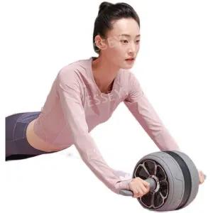 자동 복부 휠 장비 복근 운동 체육관 리바운드 훈련 코어 롤러