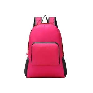 초경량 접이식백팩 여행 비상용 휴대 가방 핑크