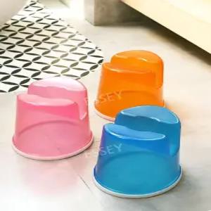 U자형 씻기 목욕 플라스틱 좌식 체어 미끄럼방지 투명 의자 욕실