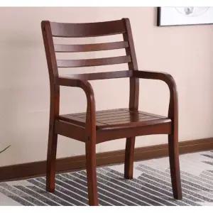 의자 인테리어 나무 카페 고급 단단한 팔걸이 체어 다이닝