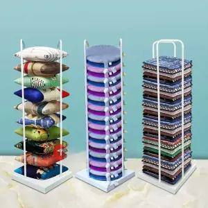 U자형 목베개 방석 목쿠션 행거 쿠션 거치대 화이트 진열대