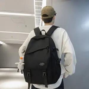 생활방수 버클 가방 캐주얼 책가방 키링 백팩