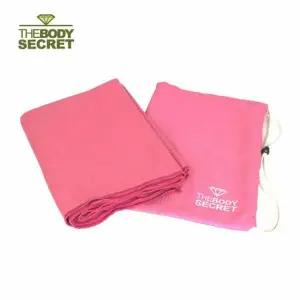 전문가용 논슬립 요가타월 핑크 1P 요가매트 수건