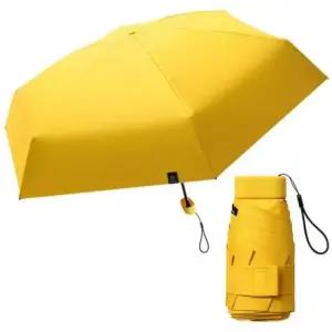 초경량 양산 우양산 미니 암막 옐로우 우산 자외선차단우산 양우산 레이스우산