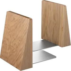 DRELIFAM 애쉬 우드 북 무거운 책을 보관할 수 있는 선반 장식용 핸드메이드 엔드 (애쉬 스몰)