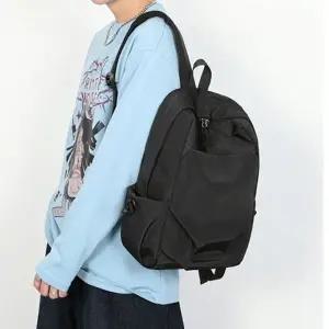 방수 원단 미니 포켓 경량 남자 가벼운 백팩 텀블러백Y