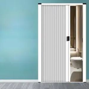 접이식 슬라이딩 화장실 주방 커튼 파티션 문