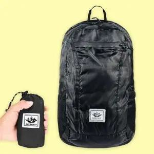 블랙 운동 접이식 백팩 가방 여행 배낭 여행용백팩 여행백팩