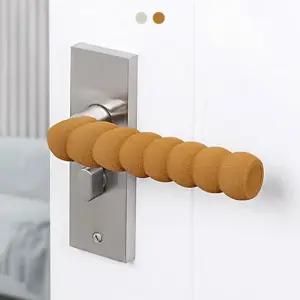 정전기방지 문고리 커버 방문콕 가드 방문 소리 문쿵 쿠션 스펀지 안전 도어 문꽝 충격 패드 찍힘 보호대